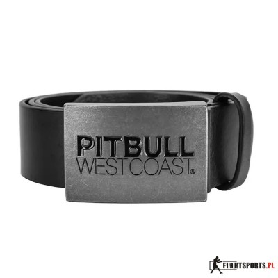 PIT BULL PASEK SKÓRZANY TNT BLACK