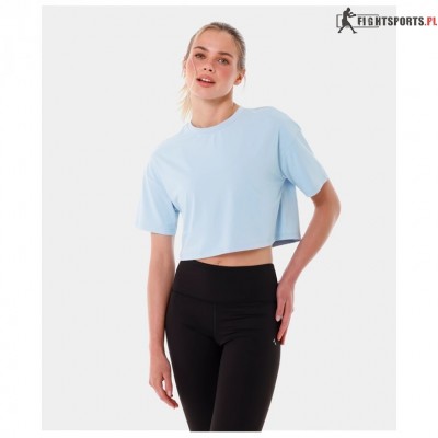 CARPATREE KOSZULKA ACTIVE CROP BLUE