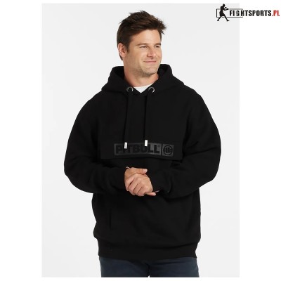 PIT BULL BLUZA Z KAPTUREM HILLTOP TWO COLORS CZARNY/CZARNY