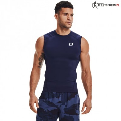 UNDER ARMOUR BEZRĘKAWNIK HeatGear Compression