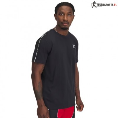 UNDER ARMOUR KOSZULKA ICON HEAVYWEIGHT TEE TAPING 001