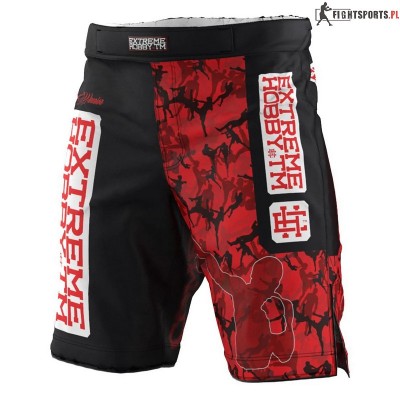 EXTREME HOBBY SZORTY GRAPPLING KIDS RED WARRIOR