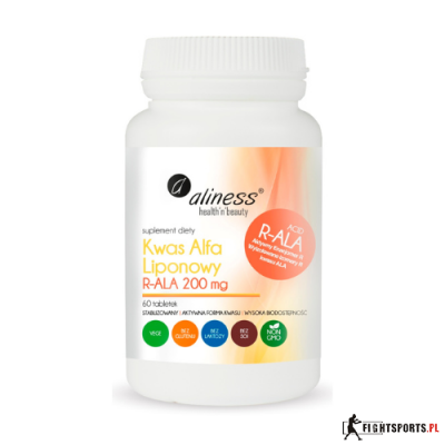 ALINESS KWAS ALFA LIPONOWY R-ALA 200mg 60 tabletek
