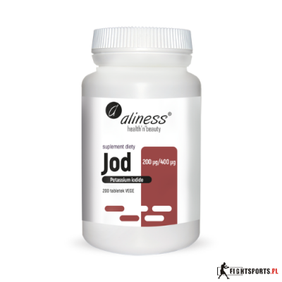 ALINESS JOD (JODEK POTASU) 200mcg/400mcg 200 tabletek