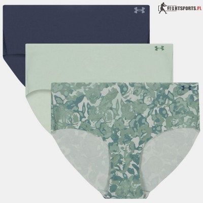 UNDER ARMOUR FIGI NO SHOW HIPSTER PRINT 3 PAK