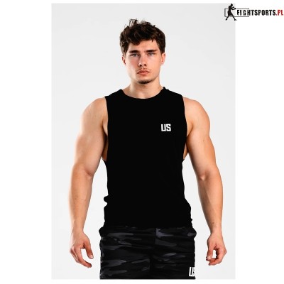 MAKE US STRONG TANK TOP DENVER OPEN BLACK