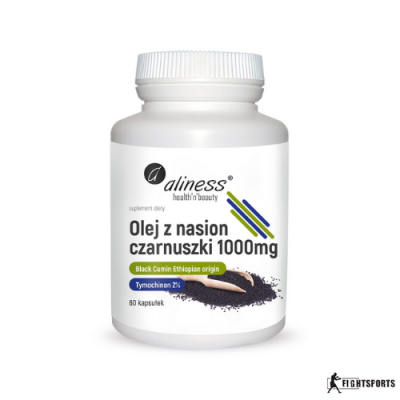 ALINESS OLEJ Z NASION CZARNUSZKI 1000mg 60kaps